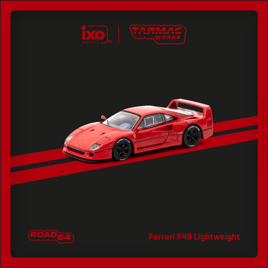 Tarmac Works - Ferrari F40 Lightweight, red - T64R-076-RE