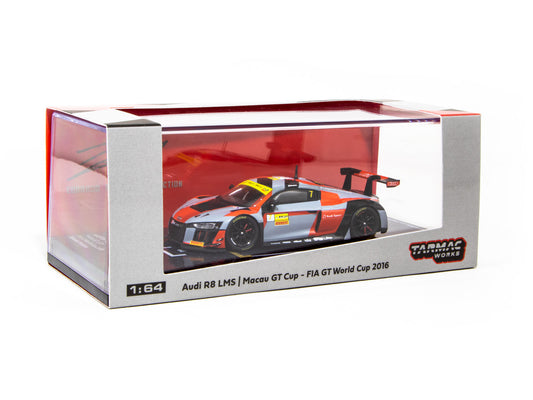 Tarmac Works -  2016 Audi R8 LMS Macau GT Cup #7 - 1:64 - T64-007-MGP16EM