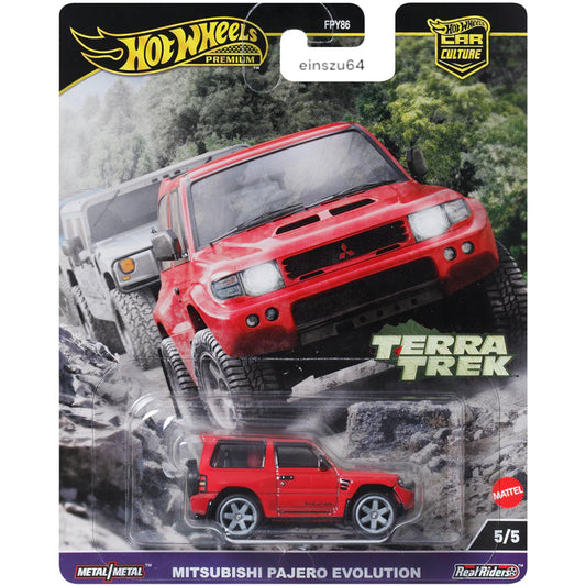 Hot Wheels 2024 - Terra Trek - Mitsubishi Pajero Evolution - HRV89