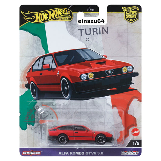 Hot Wheels 2024 - World Tour - Alfa Romeo GTV6 3.0 - HRV80