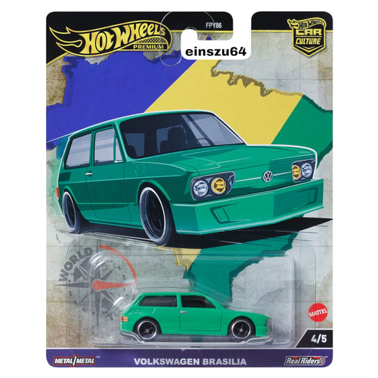 Hot Wheels 2024 - World Tour - Volkswagen Brasilia - HRV82