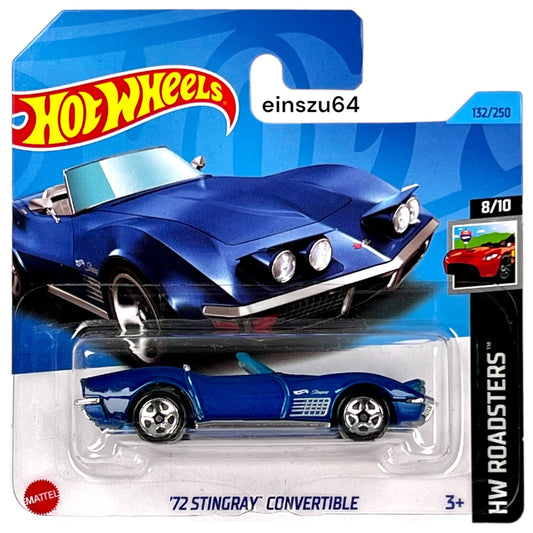 Hot Wheels 2023 - ´72 Stingray Corvette - Roadsters 8/10 - HKG60 - 132/250