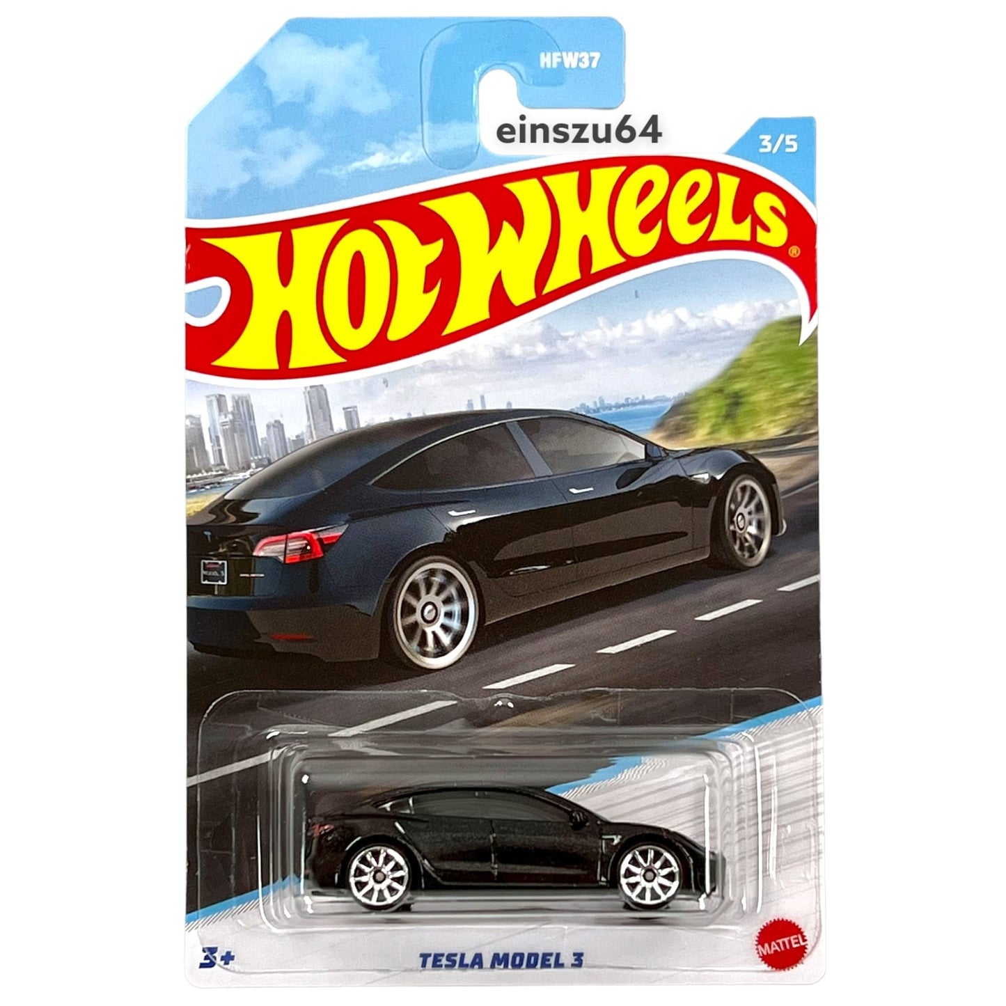 Hot Wheels 2022 - Tesla Model 3 - Luxury Sedans - HDH14 - 1:64