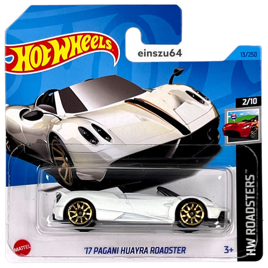 Hot Wheels 2023 - ´17 Pagani Huayra Roadster - Roadsters 2/10 - HKH37 - 13/250 - 1:64