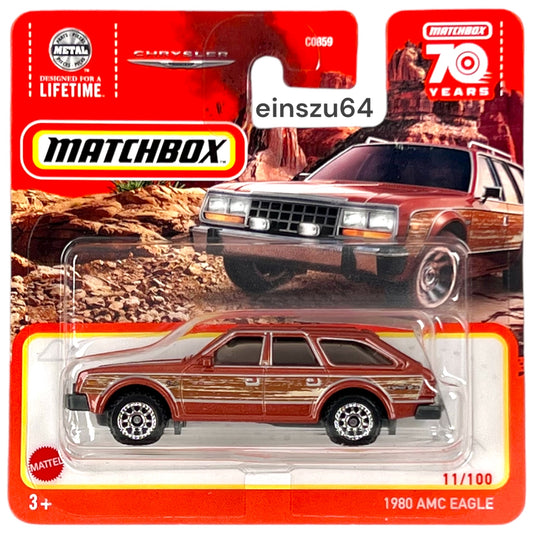 Matchbox 2023 - 1980 AMC Eagle - HLC66 - 11/100 - 1:64