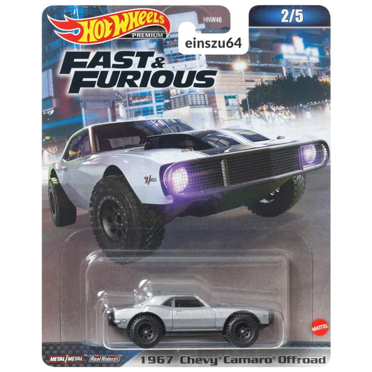 Hot Wheels 2023 - Fast & Furious - 1967 Chevrolet Camaro Offroad - HNW47 - 1:64