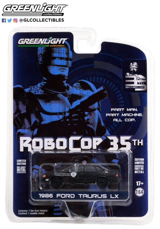 Greenlight - 1986 Ford Taurus LX Police - Robocop 35th Anniversary - 28120-D - 1:64