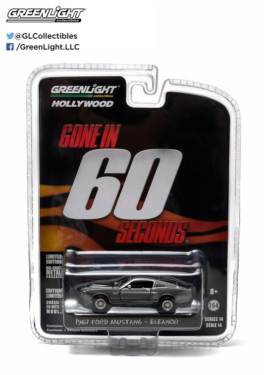 Greenlight - 1967 Ford Mustang - Eleanor - Gone in 60 Seconds - 44742 - 1:64