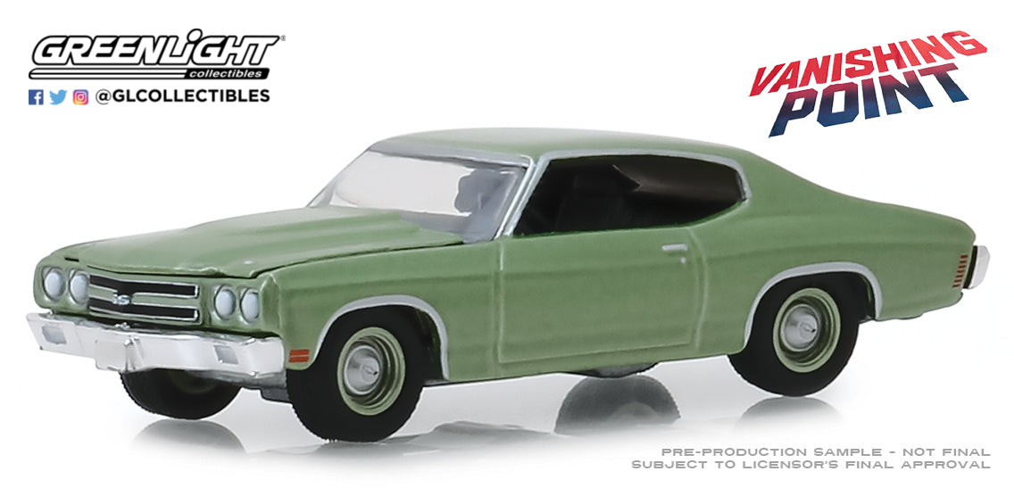 Greenlight - 1970 Chevrolet Chevelle Vanishing Point - 44850-B 1:64 - Hollywood 25