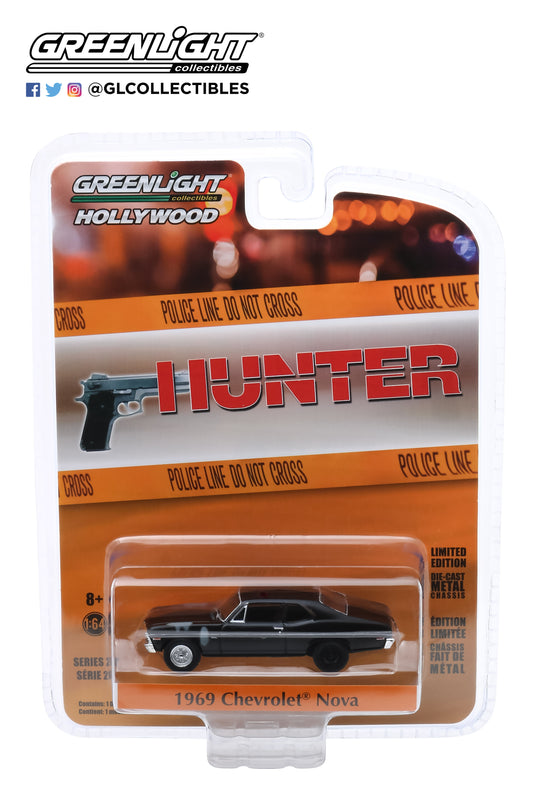 Greenlight - 1969 Chevrolet Nova - Hunter - 44880-D - 1:64 - Hollywood 28