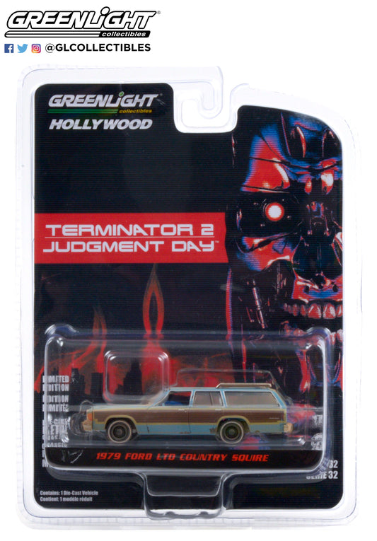 Greenlight - 1979 Ford LTD Country Side - Terminator 2 - 44920-C - Hollywood 32 - 1:64