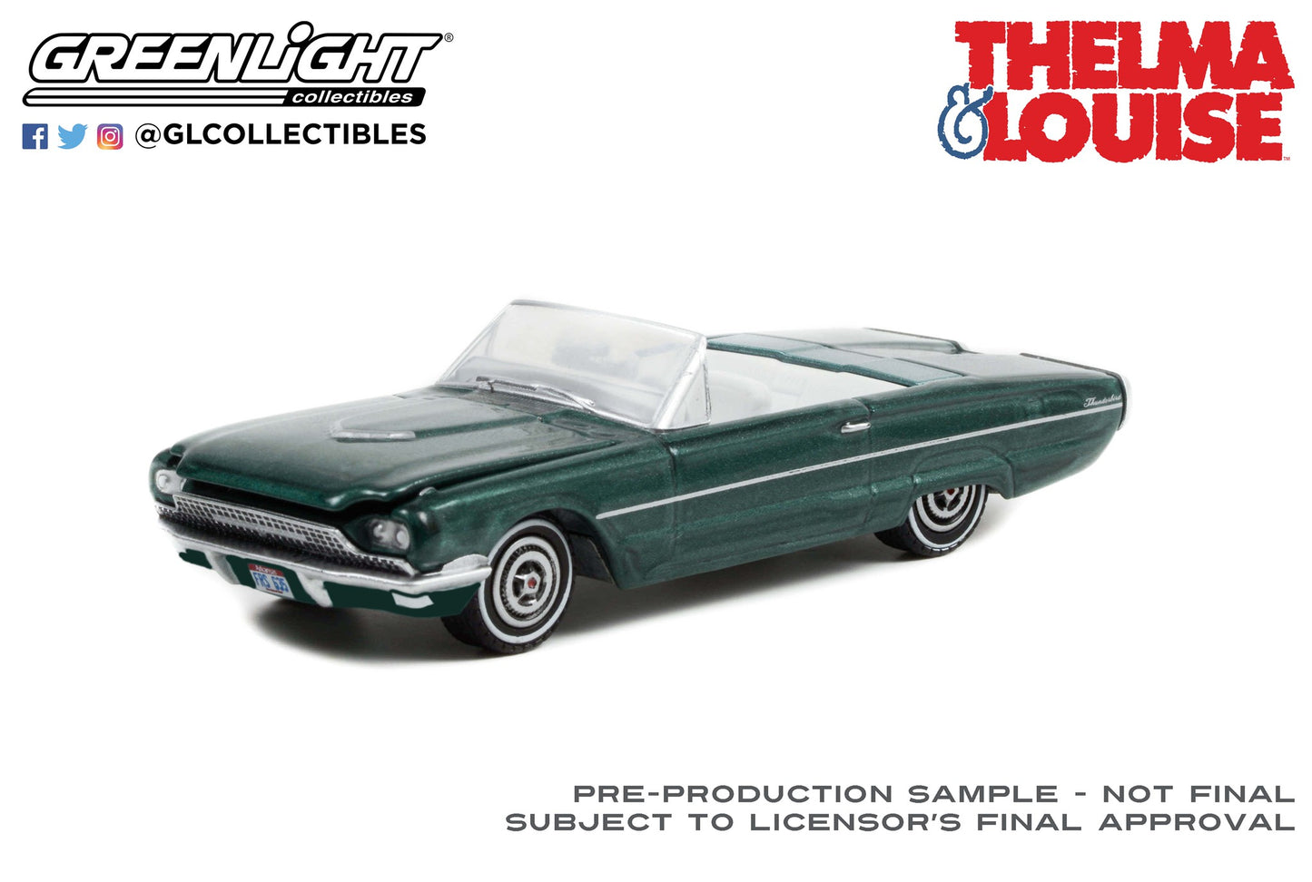 Greenlight - 1966 Ford Thunderbird - Thelma & Louise - 44940-E - 1:64 - Hollywood