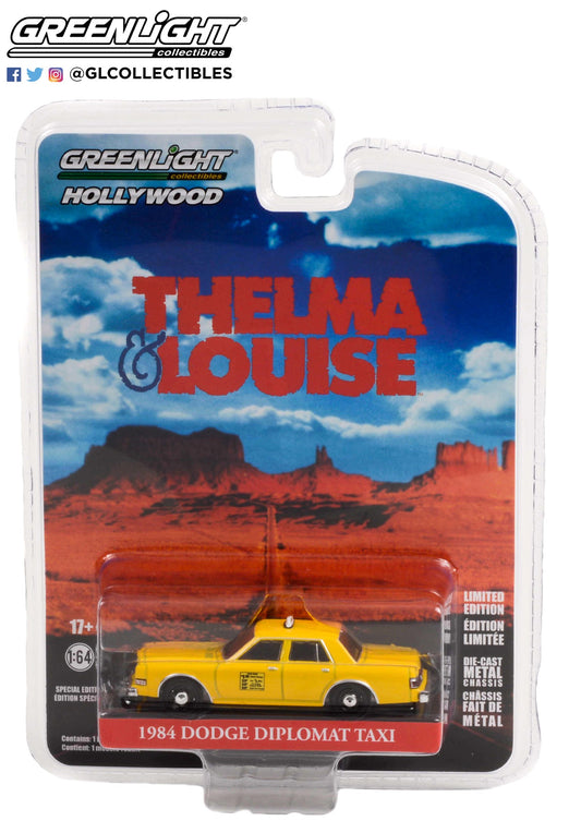 Greenlight - 1984 Dodge Diplomat Taxi - Thelma & Louise - 44945-F - 1:64