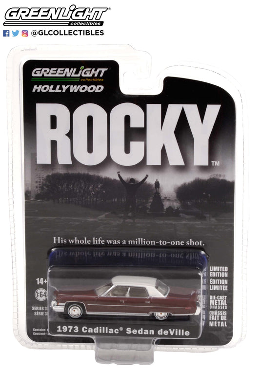 Greenlight - 1973 Cadillac DeVille Sedan - Rocky - 44950-A - 1:64 - Hollywood 35