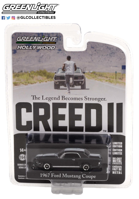 Greenlight - 1967 Ford Mustang Coupe - Creed II - 44950-F - 1:64  - Hollywood 35