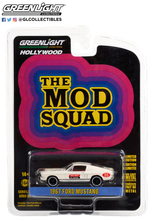 Greenlight - 1967 Ford Mustang - The Mod Squad - 44960-A - 1:64 - Hollywood 36