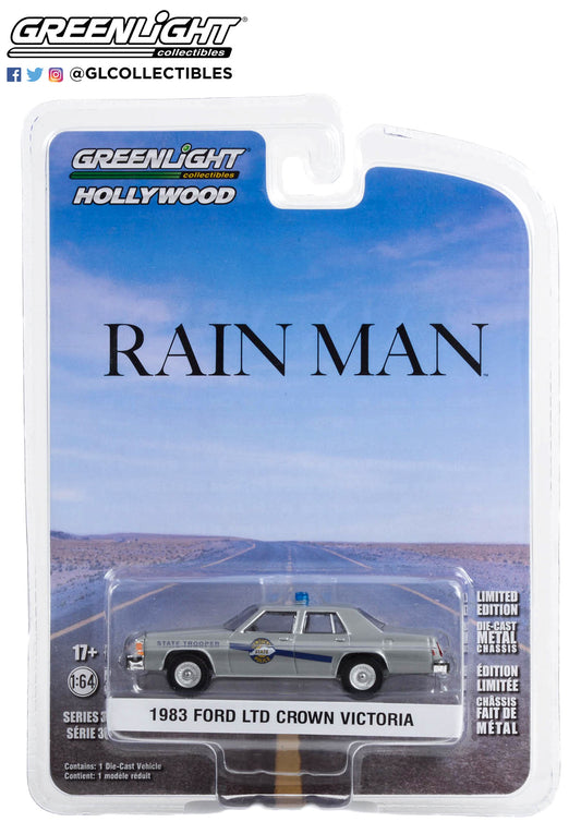 Greenlight - 1983 Ford LTD Crown  - Rain Man - 44960-D - 1:64 - Hollywood 36