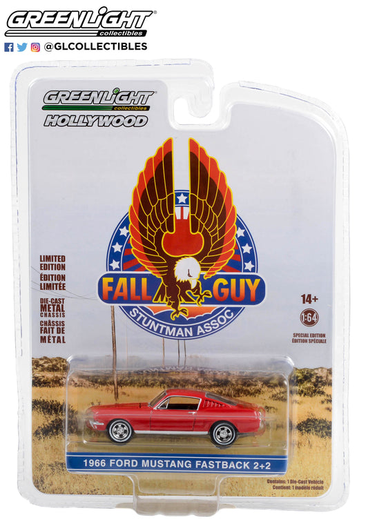 Greenlight - 1966 Ford Mustang Fastback 2+2 - Fall Guy - 44965-A - 1:64 - Colt