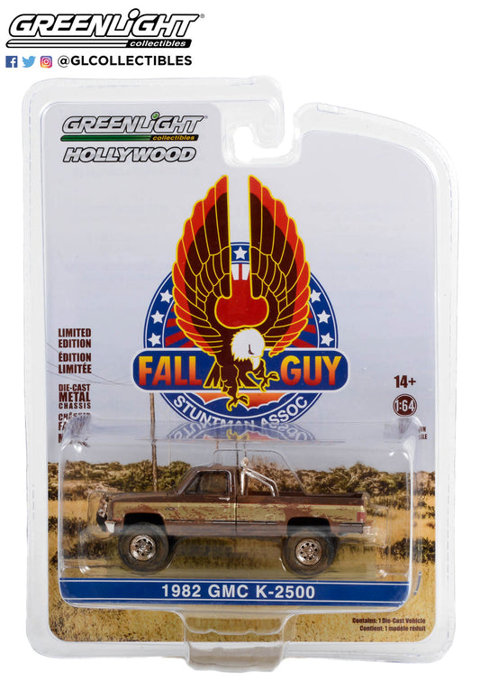 Greenlight - 1982 GMC K-2500 Sierra Grande - Fall Guy - 44965-F - 1:64 - Dirty Version