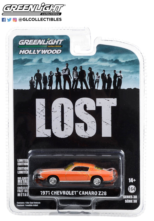 Greenlight - 1971 Chevrolet Camaro Z28 - Lost TV-Series - 44980-C - Hollywood 38 - 1:64