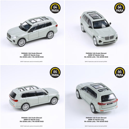 Para64 - BMW X7 nardo grey - PA-55195 (LHD) - 1:64