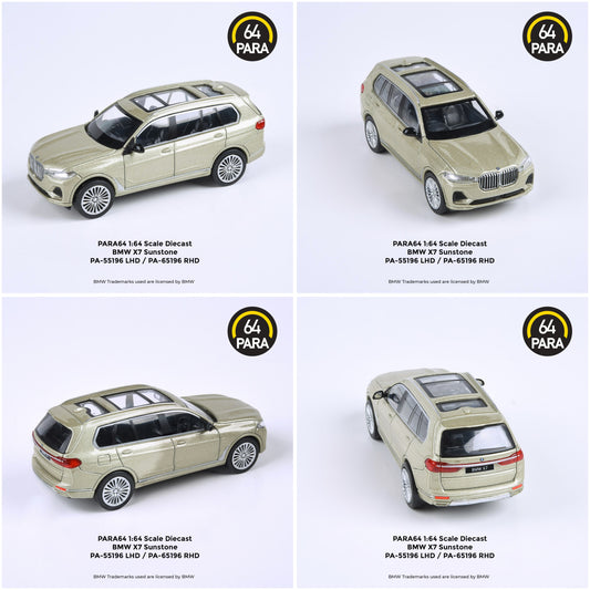 Para64 - BMW X7 sunstone - PA-55196 (LHD) 1:64