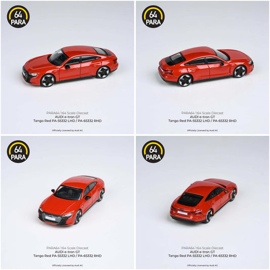 Para64 - Audi E-Tron GT tango red - PA-55332 (LHD) - 1:64