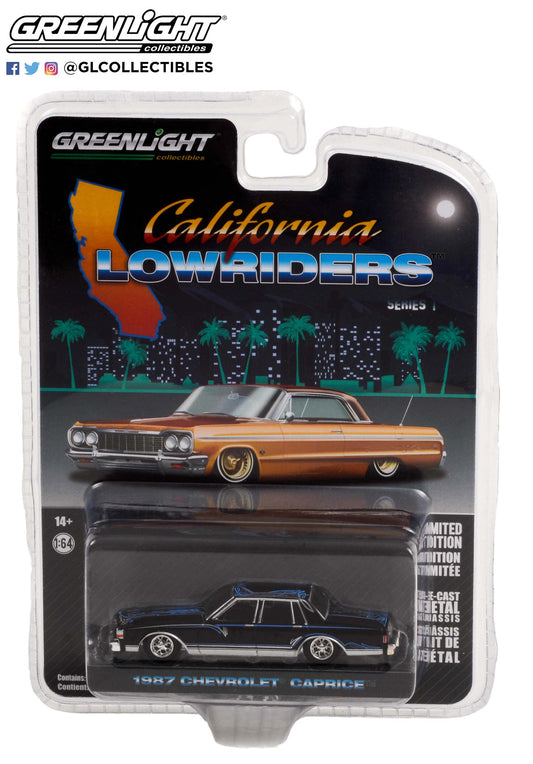 Greenlight - 1987 Chevrolet Caprice - California Lowriders 1 - 63010-D - 1:64