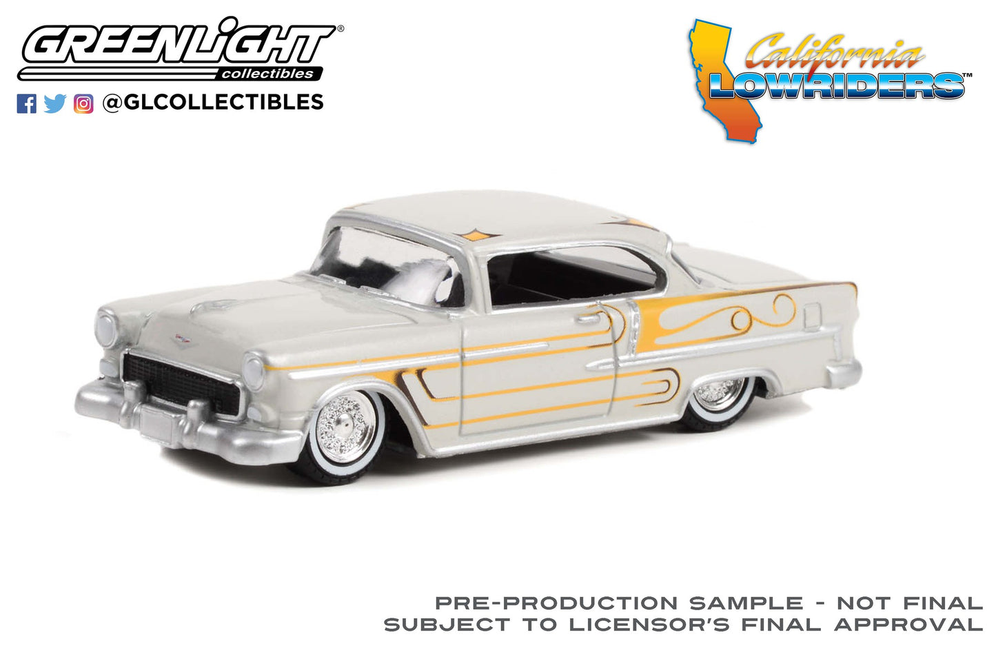 Greenlight - 1955 Chevrolet Bel Air - California Lowriders 2 - 63030-A