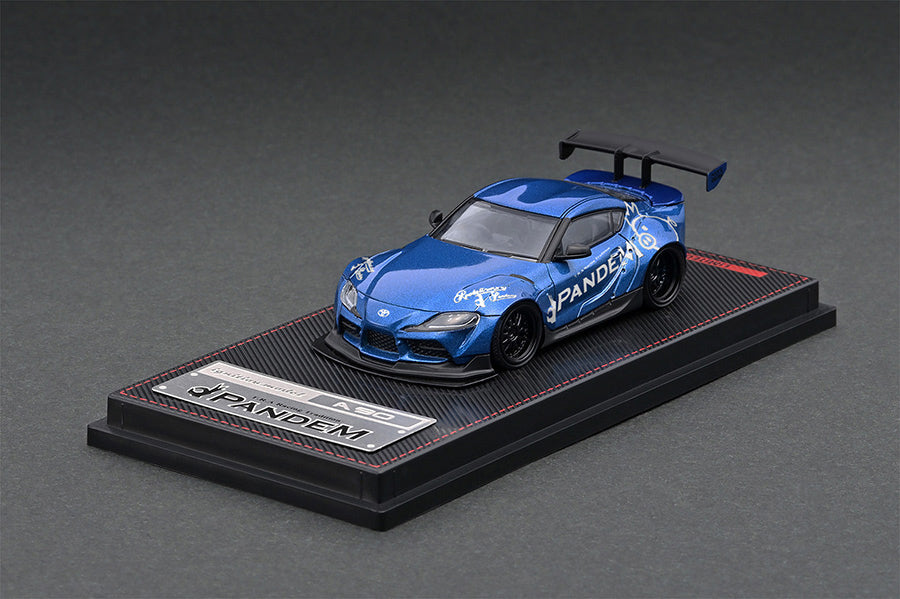 Ignition Model - Toyota Pandem Supra A90, blue - 1:64 - IG2331