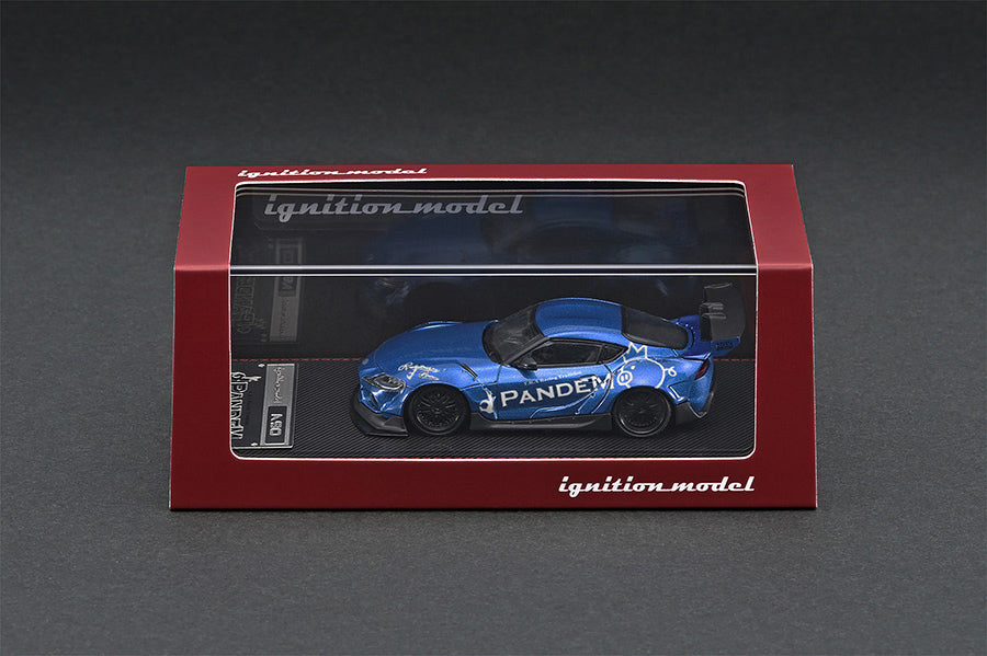 Ignition Model - Toyota Pandem Supra A90, blue - 1:64 - IG2331