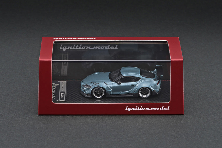 Ignition Model - Toyota Pandem Supra A90, matt grey - 1:64 - IG2334