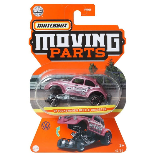 Matchbox 2022 - Moving Parts - Volkswagen Beetle Dragon Wheels - HFM91 - 1:64