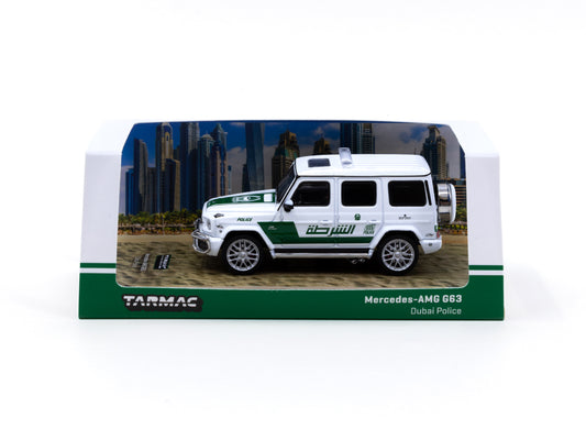 Tarmac Works - Mercedes Benz AMG G63 *Dubai Police* - 1:64 - T64-040-DU